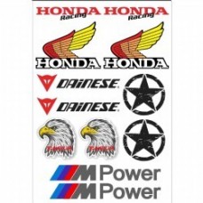 Sticker Honda Klasik A4 Sticker Honda Klasik A4