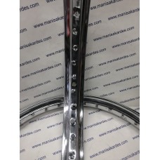 Jant 17x2.25/2.50 Çember 36 Delikli Ön, Arka, Moped, Mobylette, Moblet, Peugeot, Pejo ve Seyyar Araba Uyumlu Cantürk Marka Türk Malı Adet Fiyatı