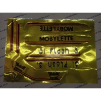 Yazı Seti Moped, 51 Flash S. Mobylette ve Moblet Uyumlu