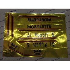 Yazı Seti Moped, 51 Flash S. Mobylette ve Moblet Uyumlu