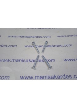 CIVATA M 4x30 YHB YILDIZ AVŞA BAŞ BEYAZ KAPLAMALI, TÜRK MALI ADET FİYATI (m430) CIVATA M 4x30 YHB YILDIZ AVŞA BAŞ BEYAZ KAPLAMALI, TÜRK MALI ADET FİYATI (m430)