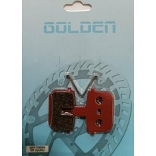 DİSK FREN BALATASI 2 Lİ TAKIM İTHAL MADE IN P.R.C. GOLDEN MARKA GRN-88 KARTLI PAKET KUBA, E-BİKE BİSİKLET UYUMLU
