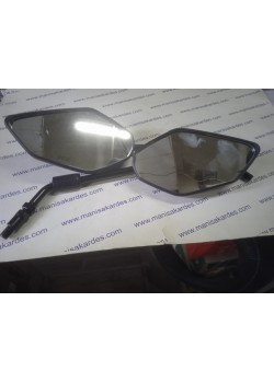 AYNA 2 li TAKIM NCR MARKA,  QY1150  A044374  E4  000501  CCC s 10 mm SAĞ, SOL AYNA SOL TERS PASO, APARATLAR 10 mm SAĞ PASO, MT25, NMAX 125 / 150 MOTOSİKLET UYUMLU 