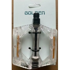 Pedal 2 li Takım FP-812 Şeffaf Renk Platform Golden Marka Mtb Bisiklet Uyumlu