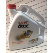 Yağ 20w-50 Castrol Gtx Marka 4 Litre Sentetik Benzinli, Lpg ve Dıesel (y20504ca)
