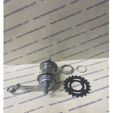 Kontra Arka Göbek 36-2 mm Delikli, 11 Parça Set, İthal Velotrade Czech aro Marka, Bisan Bisiklet Uyumlu