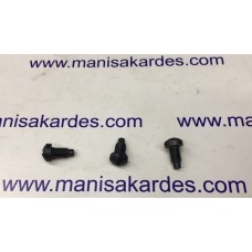 Kütük Cıvatası M 5x1 cm Siyah Renk Tornavida Başlı Özel Vida Moped Peugeot Pejo Uyumlu Türk Malı Adet Fiyatı