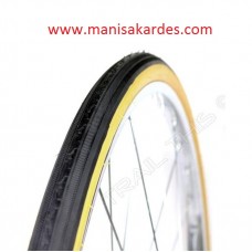 Bisiklet Dış Lastik 27x1.1/4  32-630 H - 424 / 70 gr  500 k p Chao Yane Marka İthal Sarı Yanak (bd27114it)