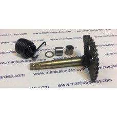 Marş Mili Seti Boyu 129 mm Scooter 150 Hs, 151 Rs, Fier, Yamaha Mt 125 Motosiklet Uyumlu