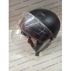Kask Çenesiz Siyah Renk Motosiklet Uyumlu Kask Çenesiz Siyah Renk Motosiklet Uyumlu