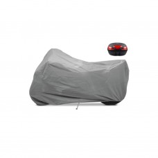 Branda Gri Renk XL (230x130x50) Dust Marka Miflonlu, Su Geçirmez, Orta Boy Motosiklet Uyumlu Branda Gri Renk XL (230x130x50) Dust Marka Miflonlu, Su Geçirmez, Orta Boy Motosiklet Uyumlu