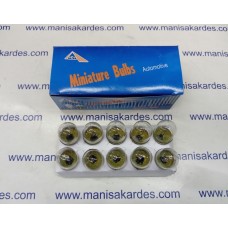 Ampul 12 Volt 5 Watt 67 Aliya Marka (a12567) Ampul 12 Volt 5 Watt 67 Aliya Marka (a12567)