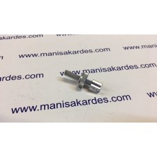 Fren ve Debriyaj Kolu Ayar Vidası A Kalite Beyaz Nikel Kaplamalı M 6x35, Mz Motosiklet Uyumlu Fren ve Debriyaj Kolu Ayar Vidası A Kalite Beyaz Nikel Kaplamalı M 6x35, Mz Motosiklet Uyumlu