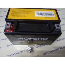 Akü 12 Volt 9 Amper Yatay Tip Ytx9-Bs 1 Hr Monero Marka İthal Çin Malı Akü 12 Volt 9 Amper Yatay Tip Ytx9-Bs 1 Hr Monero Marka İthal Çin Malı