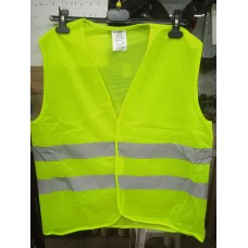Fosforlu İkaz Yeleği Cepsiz Standart Model Motosiklet ve İnşaat Uyumlu Yelek 36008
