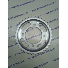 Arka Dişli 34 Oval İthal Ncr Marka, Cg 125, Ramzey ve Mg Motosiklet Uyumlu