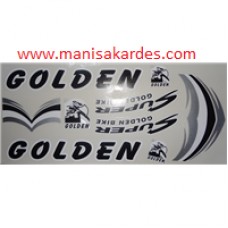 Yazı Seti Golden 26x200 Bisiklet Uyumlu Etiket Arma
