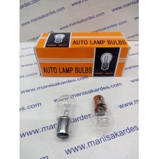 Ampul 6 Volt 21/5 Watt 1016 İthal Çapraz Şaşı Tırnak Otomativ ve Motosiklet Uyumlu (a6215) Ampul 6 Volt 21/5 Watt 1016 İthal Çapraz Şaşı Tırnak Otomativ ve Motosiklet Uyumlu (a6215)