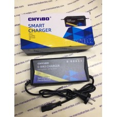 Şarj Cihazı 48 Volt 20-24 Ah E-Bike 4 Akü Elektrikli bisiklet Uyumlu İthal Chyibo Marka (4akülük)