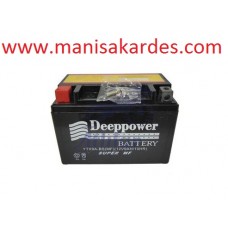 Akü 12 Volt 9 Amper Ytx9a-Bs (Mf) Yatay Tip Deeppower Marka (akü129yde) Akü 12 Volt 9 Amper Ytx9a-Bs (Mf) Yatay Tip Deeppower Marka (akü129yde)
