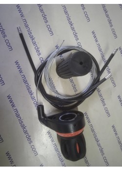 KOLDAN VİTES KOLU TEK SAĞ NCR MARKA YD-K22A NO INDEX, VİTESLİ BİSİKLET UYUMLU