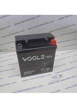 Akü 12 Volt 5 Amper 12N5L-BS Dik Tip Voole Marka Cup 100/110 ve Yamaha 125 Ybr Motosiklet Uyumlu (akü125dikey) Akü 12 Volt 5 Amper 12N5L-BS Dik Tip Voole Marka Cup 100/110 ve Yamaha 125 Ybr Motosiklet Uyumlu (akü125dikey)