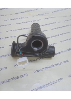 Gaz Kolu Normal 2 li Takım Kablolu Fişli, E-Bıke (Elektrikli Bisiklet) Uyumlu İthal Çin Malı