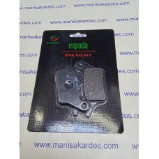 Disk Ön Fren Balatası Espada Marka Çin Malı, 2 li Takım, Honda Dio 110 ve Yeni Model Activa Motosiklet Uyumlu