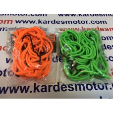 Kask Filesi Egmotex Marka Türk Malı Yeşil ve Turuncu Renk Motosiklet Uyumlu Adet Fiyatı
