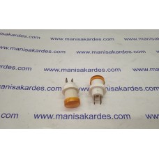 Gösterge İkaz Lambası 12 Volt Sarı Renk