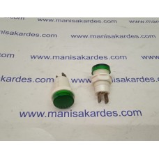 Gösterge İkaz Lambası 12 Volt Yeşil Renk