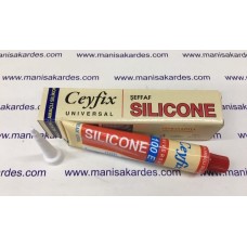 Silikon Tüp Şeffaf Ceyfix Unıversal Marka Net 50 gr Türk Malı (Not Akvaryumda Kulanılmaz) Silikon Tüp Şeffaf Ceyfix Unıversal Marka Net 50 gr Türk Malı (Not Akvaryumda Kulanılmaz)