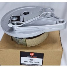 Arka Kampana Balatalı Komple Gri Renk Ufak Tip, Küba, Agk ve Cg 125, 150 Motosiklet Uyumlu