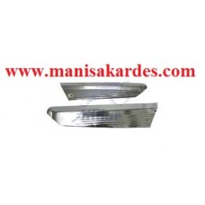 MARŞBİYE SAÇ PEUGEOT Nikel Sağ Sol Takım Yan Kapak Türk Malı.