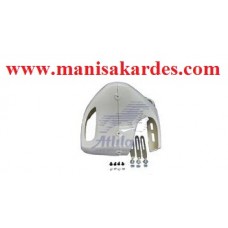 Sakal Takım Motor Alt Koruma Aparatlı Rialli Marka İthal Beyaz Renk Cg 125 ve Cg 150 Serisi Motosiklet Uyumlu
