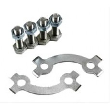Stoper Gövdesi Arka Dişli Bağlantı Cıvata  Seti 4 Adet M 8x35 mm Cıvata ve Somun 2 Adet Saç Cup 100 Kh, Çelik, Kuba ve Bisan Motosiklet Modelleri Uyumlu