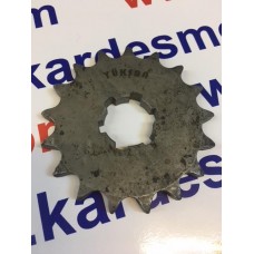 Ön Dişli 17 li Yüksan Marka Türk Malı, Ceylan Motosiklet Uyumlu
