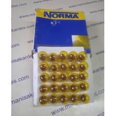 MOBYLETTE FAR AMPULU PASOLU SARI RENK 6 VOLT 6 WATT 03809 MOPED, MOBLET SÜPER 51 ESKİ MODEL İTHAL ORJİNAL FRANCE NORMA PHILIPS  MARKA ADET FİYATI 