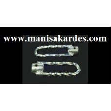 Nervürlü Pedal Takım Orta Mile Bağlanan Model Türk Malı Moped Mobylette Moblet Peugeot Pejo Uyumlu