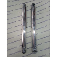 Fındık Arka Amortisör 2 li Takım 28,5 cm Türk Malı Snc Marka Moped, Mobylette, Moblet, Peugeot ve Pejo Uyumlu