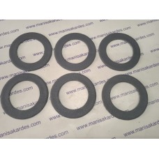 Egzoz Susturucu Contası Telli Klingrit 6 lı Takımı, Türk Malı 350 Jawa Motosiklet Uyumlu