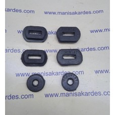 Yan Kapak Lastiği 4 Üst 2 Alt 6 lı Takım Toruntay Marka, 125 Cg Serisi, Agk, Küba,Asya, Çelik, Motoran, Honda Titan ve 150 Kn Motosiklet Uyumlu