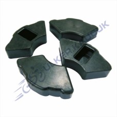 Kaplin Takozu 4 lü Takım, Türk Malı Ülker Kauçuk Marka. Yamaha 115,  Ybr 125, Honda Cgl ve Better Motosiklet Uyumlu Kaplin Lastiği 1603