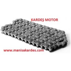 Zincir 520 H-104 L İthal Jwbp Roller Chaın Marka Rus Malı Planet, Planet 5 ve Chopper Motosiklet Uyumlu